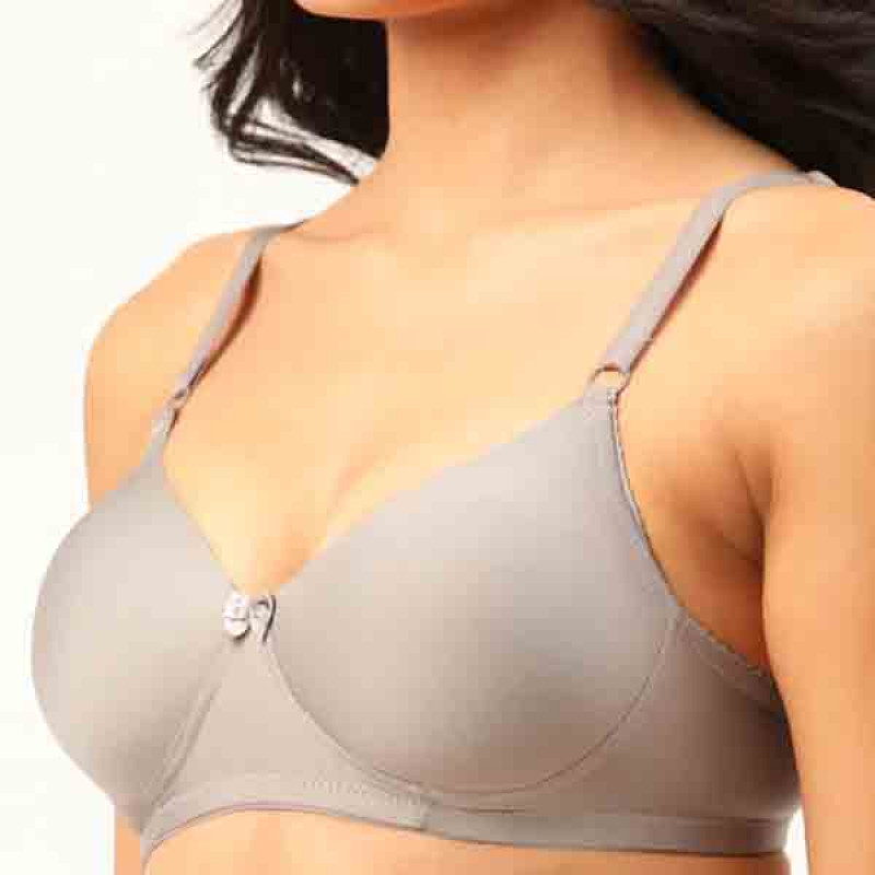 Women Solid Non-Wired Lightly Padded T-shirt Bra